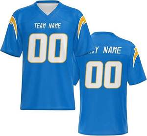 Nueva Temporada de Camisetas de Fútbol Americano de los Bears, al por Mayor, Transpirables, Personalizadas, Estilo Profesional, Ajuste Deportivo, Nombre del Equipo Personalizado - Product Image 1