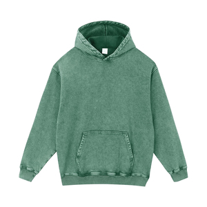 Sudaderas con Capucha para Hombre, Retro, 420g, 100% Algodón, Corte Regular, Color Sólido, Ecológicas, con Logotipo Personalizado, Casuales, Ligeras y Transpirables - Product Image 1