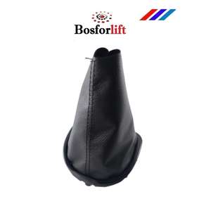 Poignée de levier de vitesse Clio 3 OEM8200379961, cadre noir, soufflet de levier de vitesse - Product Image 3