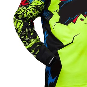 Men MX Team Motorcycle Motocross Suit Breathable <b>Flame</b>-Retardant Windproof Plus Size Summer Winter White Black Street Moto - Product Image 4