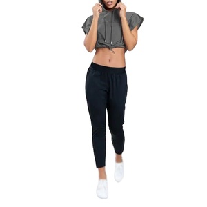 เสื้อครอปผ้าตาข่ายแขนกุดสำหรับผู้หญิงเสื้อครอปสีทึบแฟชั่นใหม่ล่าสุด - Product Image 6