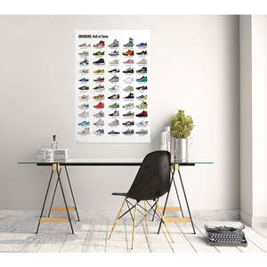Affiche numérique imprimée de baskets Hall of Fame - Product Image 2
