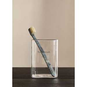 Porte-brosse à dents transparent 8x11 cm - Product Image 2