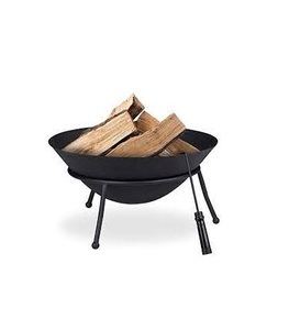 New Look Fire Pit con soporte Accesorios de jardín Hierro Fire Pit Decoración Chimenea Hogar y jardín del hotel - Product Image 3