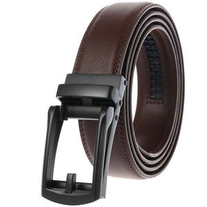 Ceinture en cuir personnalisée avec logo pour homme |   Ceinture classique décontractée pour homme, prix d'usine, OEM ODM, vente en gros, haute qualité - Product Image 4