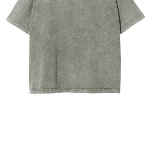 Camiseta Oversize Vintage de Algodón 100% Tejido para Streetwear con Hombros Caídos, Personalizable con Impresión de Alta Calidad, Antiarrugas y de Gran Gramaje - Product Image 4