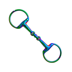 Precio al por mayor 2025 brocas de equitación de acero inoxidable multicolor cómodas brocas de salto occidentales para caballo - Product Image 4