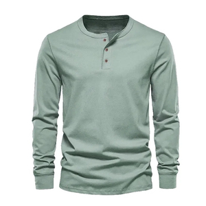 เสื้อคอปกมีกระดุมแขนเต็มสำหรับผู้ชายเสื้อคอปกแบบติดกระดุมออกแบบได้ตามต้องการ - Product Image 6