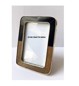 Ultra Shine Produit de meilleure qualité pour la décoration de mariage Décoration intérieure Design moderne Cadre photo en bois et résine Dessus de table doué pour le mariage - Product Image 6