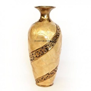 Jarrón de flores hecho de madera de acacia de alta calidad decorativa para mesa de hogar y oficina de decoración en el extranjero al precio más bajo - Product Image 2