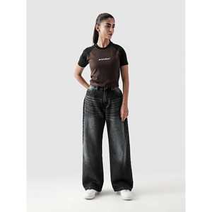 Camiseta Básica Color Moka, Tejido de Punto Informal para Uso Diario - Product Image 6