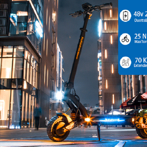 Trottinette Électrique Kukirins 2025 G2 Max et G2 Master à Deux Roues avec Grande Batterie de 20.8ah, Double Moteur Avant et Arrière de 1000w, Couple de 26nm - Product Image 2