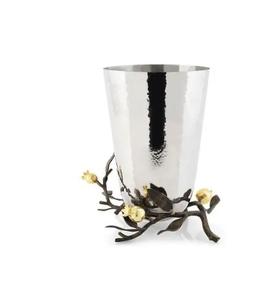 Antique Hammered Metal and Gold Designer Flower <b>Vase</b> <b>Unique</b> Home Decor for Wedding and Restaurant Usage High Quality - Product Image 1