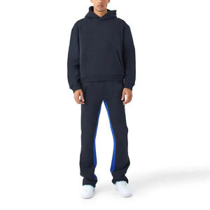 Survêtement Premium pour Homme, Pantalon Évasé de Haute Qualité à Taille Élastique, Nouveau Design Personnalisable, Pantalon Évasé Uni pour Service OEM - Product Image 1