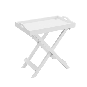 Mesa auxiliar plegable de madera natural al por mayor de fábrica de Vietnam para sala de estar OEM ODM muebles para el hogar buen precio - Product Image 1