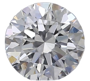 2025 superventas 0,50 quilates E grado blanco fantasía diamante SI1 claridad muy buena calidad redondo brillante HPHT diamante laboratorio cultivado - Product Image 1