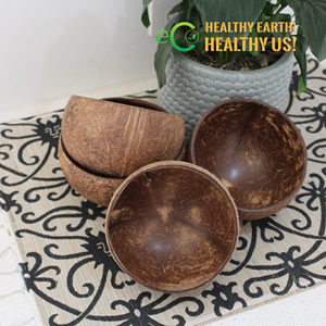 Cuenco de cáscara de coco Natural orgánico 100%, cuencos de comida ecológicos hechos a mano para cocina, hotel o restaurante, precio - Product Image 4