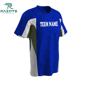 Camisetas y pantalones con botones personalizados de gran tamaño, ropa deportiva de béisbol para hombres jóvenes a granel con uniformes bordados - Product Image 5