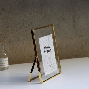 À la mode or Polaroid Style cadre moderne décoratif porte-Photo élégant affichage de table pour la maison bureau bureau cadeau souvenir - Product Image 6