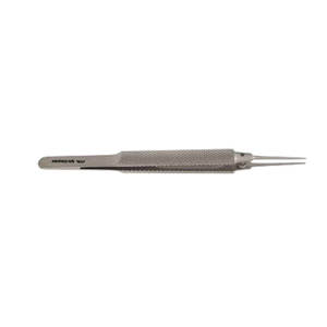 Pinzas de Sutura Tennant Rectas con Mordazas Delicadas y Lisas, Pasador Guía de 0.5 x 6 mm, Plataforma de Sutura, Instrumento Quirúrgico, 11 cm de Longitud, Manual - Product Image 4