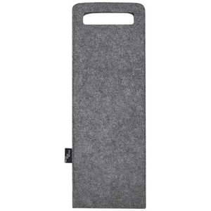 Borsa di vino in feltro riciclato personalizzabile per picnic - Product Image 4