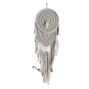 Atrapasueños colorido hecho a mano macramé para colgar en la pared precio al por mayor más exigente para la decoración del hogar nuevo diseño - Product Image 4