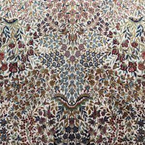 Tapis vintage 6,4 x 9,9 pieds, grand tapis turc, tapis oriental bleu et rouge - Product Image 5