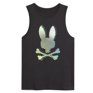 Camiseta sin mangas de secado rápido para hombre de alta calidad para la temporada de verano transpirable de punto informal de talla grande liso teñido servicio OEM precio bajo - Product Image 5