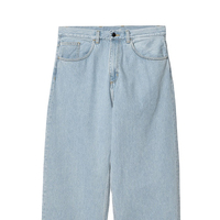 Jean en denim ample grande taille coupe droite délavé effet vieilli patchwork vintage taille mi-haute blanc 100% coton de haute qualité