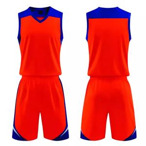 New Design <b>Basketball</b> Uniforms Hot Selling <b>Basketball</b> Wear <b>Kids</b> Quick Dry Sublimated <b>Basketball</b> Uniform Set - Product Image 3