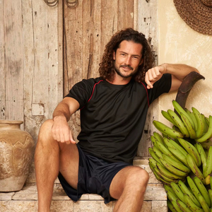 Ultifresh Performance Unisex VOV Camiseta 100% poliéster sólido Casual tejido bordado pantalla impresa cuello redondo ODM suministro - Product Image 5