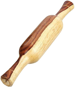 Rouleau à pâtisserie en bois écologique Belan, en bois de Sheesham, fait main, outil de cuisine moderne - Product Image 4