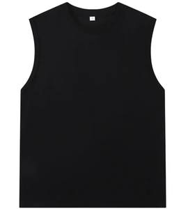 Designer Premium Quality 100% Cotton Combed High Street Oversized <b>Sleeveless</b> T Shirts Plus Size Sports - Product Image 6