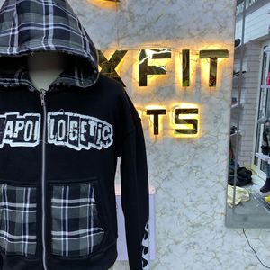 Prefect Cutting Sport Edition Most Demanded Zipper Hoodie 100% algodón Winter Fleece Transpirable Unisex Hoodies Factory Made Cheap - Product Image 5
