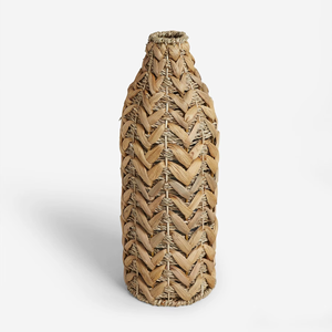 Water Hyacinth <b>Tall</b> <b>Vase</b> Decor Handcraft Made in Vietnam Eco-friendly material for home decor and tableware decoration Wholesale - Product Image 1