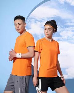 Prix de gros séchage rapide tennis club hommes haut polyester et spandex t-shirt accepter personnalisation t-shirt pour hommes livraison DDP - Product Image 2