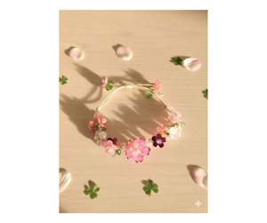 กำไลดอกไม้ทำมือคุณภาพสูงจากเวียดนาม กำไลดอกไม้เรซิ่นสวยงามสำหรับผู้หญิง รับสั่งซื้อจากร้านของขวัญ - Product Image 5