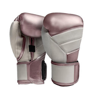 Gants de boxe Conception personnalisée MMA Kick Boxing Gants de boxe en cuir d'entraînement gagnant sur mesure fabriqués par Farhan Sports - Product Image 1