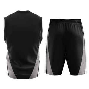 Uniforme de basket-ball pour hommes personnalisé de qualité supérieure ensemble de sport respirant avec logo imprimé vêtements de sport personnalisés - Product Image 3
