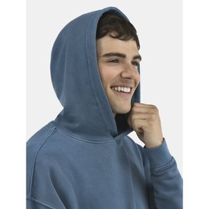 เสื้อกันหนาวมีฮู้ดผ้าฟลีซโอเวอร์ไซส์ทุกเพศเสื้อกันหนาวขนแกะแบบลำลองมีกระเป๋าเสื้อกันหนาวฤดูใบไม้ร่วง - Product Image 6