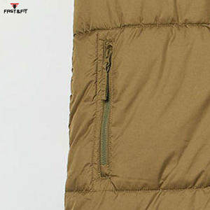 Venta caliente de la moda de invierno transpirable Puffer chaleco chaqueta para los hombres con logotipo personalizado y personalizado - Product Image 5