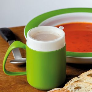 ORNAMIN Discreet Drinking lid - Controlled Flow Drinking Aid Adaptive Cup Attachment - Product Image 5