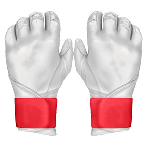 ถุงมือตีเบสบอลแบบมีสายรัดข้อมือยาว พร้อมแผ่นรองฝ่ามือแบบ Pro Grip สำหรับฝึกซ้อมและการแข่งขัน รุ่น LBBG-0021 - Product Image 6