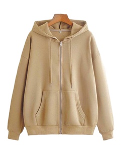 Sweat-shirts à capuche personnalisés pour hommes de haute qualité, 100% coton molletonné, respirant et confortable, avec fermeture éclair, design personnalisé pour hommes - Product Image 2