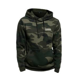 Transpirable 2024 alta calidad personalizado sublimado hombres camuflaje Softshell diseño personalizado poliéster invierno Camo sudaderas con capucha - Product Image 6
