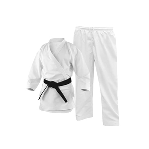 Prix de gros uniforme de karaté pour les sports de plein air oursons personnalisés logo respirant karaté costumes formation judo karaté uniformes - Product Image 6