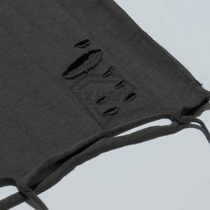 Offre Spéciale hommes T-shirts été goutte épaule détresse broderie t-shirt impression vierge personnalisé en détresse t-shirt pour hommes - Product Image 5