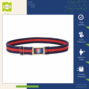 Top Bán Unisex Có Thể Điều Chỉnh Bện Đàn Hồi Vành Đai Kéo Dài Với Hợp Kim Pin Khóa Tùy Chỉnh Chính Thức Trường Vành Đai Từ Ấn Độ - Product Image 3