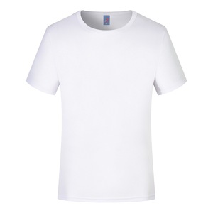 5 oz เสื้อยืดคอกลมแขนสั้นผ้าโพลีเอสเตอร์100% แห้งเร็วเสื้อยืดสำหรับผู้ชาย - Product Image 1