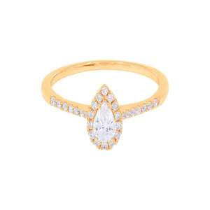 Alliance de mariage demi-éternité en diamant émeraude pour femme - Product Image 1